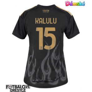 Juventus Pierre Kalulu #15 Dámské Alternativní Dres 2026-27 Krátký Rukáv Juventus Pierre Kalulu #15 Dámské Alternativní Dres 2026-27 Krátký Rukáv